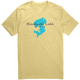 Blackwell Lake Map Unisex Tee
