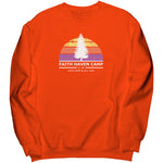 Faith Haven Camp Crew Sweatshirt, Sunset 2024