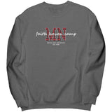 Faith Haven Crew Sweatshirt, Buffalo Plaid MN, Adult, P&C