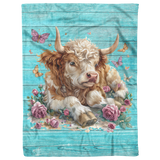 Fleece_Blanket_Plush_Highland_Cow_Rose_V_Blanket_AS_Flat_Mockup.png