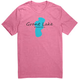 Grant Lake Map Unisex Tee