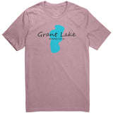 Grant Lake Map Unisex Tee