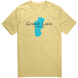Grant Lake Map Unisex Tee