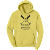 Grant Lake Paddles Unisex Hoodie BLK