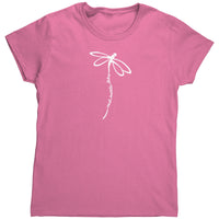 Ladies East Battle Lake Dragonfly Tee