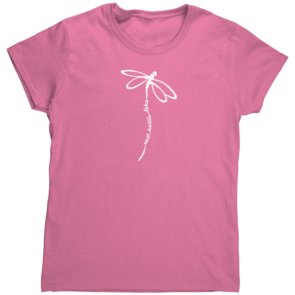Ladies East Battle Lake Dragonfly Tee