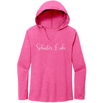 Ladies Schuster Lake Hooded Tee