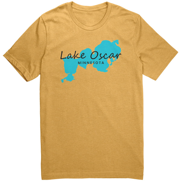 Lake Oscar Map Unisex Tee