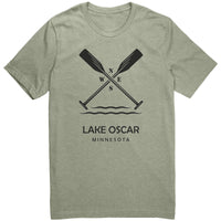 Lake Oscar Paddles Unisex Tee Black Art
