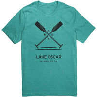 Lake Oscar Paddles Unisex Tee Black Art