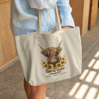 Tote Bag, Battle Lake Market, Cow
