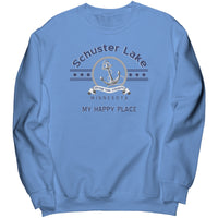 Unisex Schuster Lake Crew Sweatshirt, Anchor