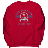 Unisex Schuster Lake Crew Sweatshirt, Anchor