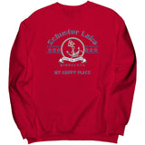 Unisex Schuster Lake Crew Sweatshirt, Anchor