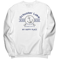 Unisex Schuster Lake Crew Sweatshirt, Anchor