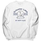 Unisex Schuster Lake Crew Sweatshirt, Anchor