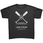 Youth Lake Oscar Paddles Tee, WHT