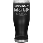 20 oz Stainless BOHO Tumbler, Lake Life, East Battle Lake