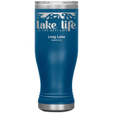 20 oz Stainless BOHO Tumbler, Lake Life, Long Lake