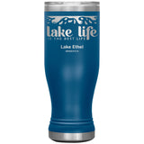 20 oz Stainless BOHO Tumbler, Lake Life, Lake Ethel