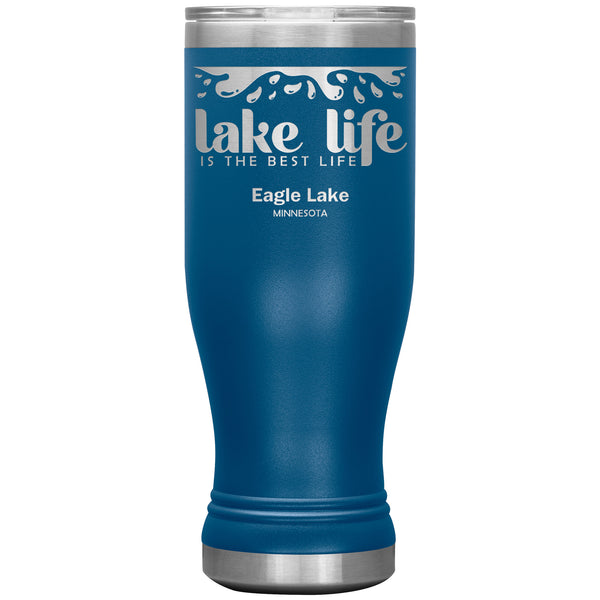 20 oz Stainless BOHO Tumbler, Lake Life, Eagle Lake