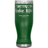 20 oz Stainless BOHO Tumbler, Lake Life, East Leaf Lake