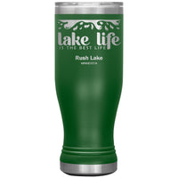 20 oz Stainless BOHO Tumbler, Lake Life, Rush Lake