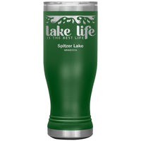 20 oz Stainless BOHO Tumbler, Lake Life, Spitzer Lake