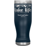 20 oz Stainless BOHO Tumbler, Lake Life, East Leaf Lake