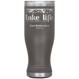 20 oz Stainless BOHO Tumbler, Lake Life, East Battle Lake