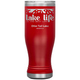 20 oz Stainless BOHO Tumbler, Lake Life, Otter Tail Lake