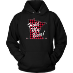 Minnesota Hoodie, Unisex, Buffalo Plaid, Hold My Beer!