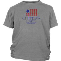 YOUTH Tee, Chippewa Lake, Flag