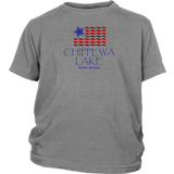 YOUTH Tee, Chippewa Lake, Flag