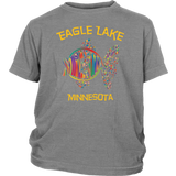 YOUTH Colorful Fish Eagle Lake T-Shirt, More Colors