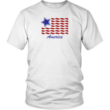 UNISEX T-Shirt, America, Flag