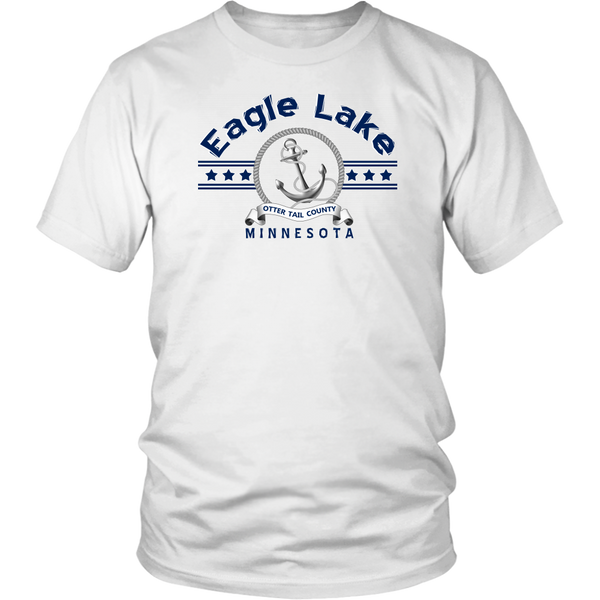 UNISEX Eagle Lake T-Shirt, Blue Art, More Colors