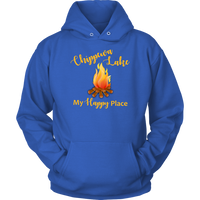 UNISEX Hoodie, Chippewa Lake, Campfire