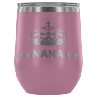 12-Ounce Stemless Wine Tumbler, NANA, Crown