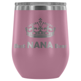 12-Ounce Stemless Wine Tumbler, NANA, Crown