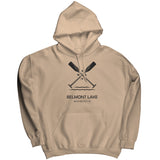 Belmont Lake Paddles Unisex Hoodie BLK Art