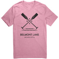 Belmont Lake Paddles Unisex Tee BLK Art