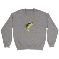 UNISEX Sweatshirt, Chippewa Lake, Bass