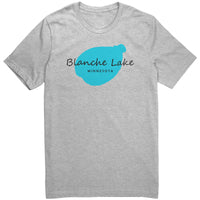 Blanche Lake Map Unisex Tee