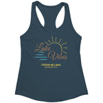 Clitherall Lake Vibes Ladies Racerback Tank