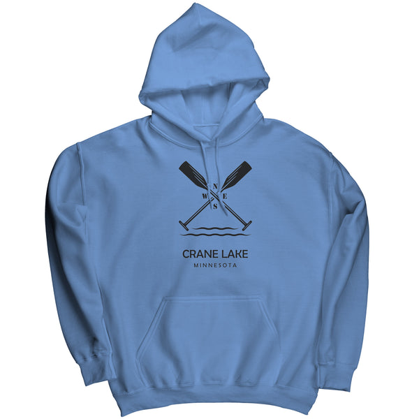 Crane Lake Paddles Unisex Hoodie BLK