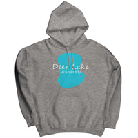 Deer Lake Map Unisex Hoodie