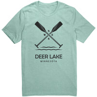 Deer Lake Paddles Unisex Tee BLK
