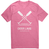 Deer Lake Paddles Unisex Tee WHT2