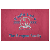 Door Mat, Eagle Lake, Red, Bergem